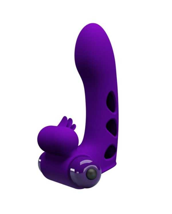 PRETTY LOVE ORLANDO FUNDA DE DEDO VIBRADOR MORADO