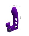 PRETTY LOVE ORLANDO FUNDA DE DEDO VIBRADOR MORADO