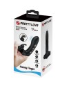 PRETTY LOVE VANCE FUNDA DEDO VIBRADOR CONEJO NEGRO