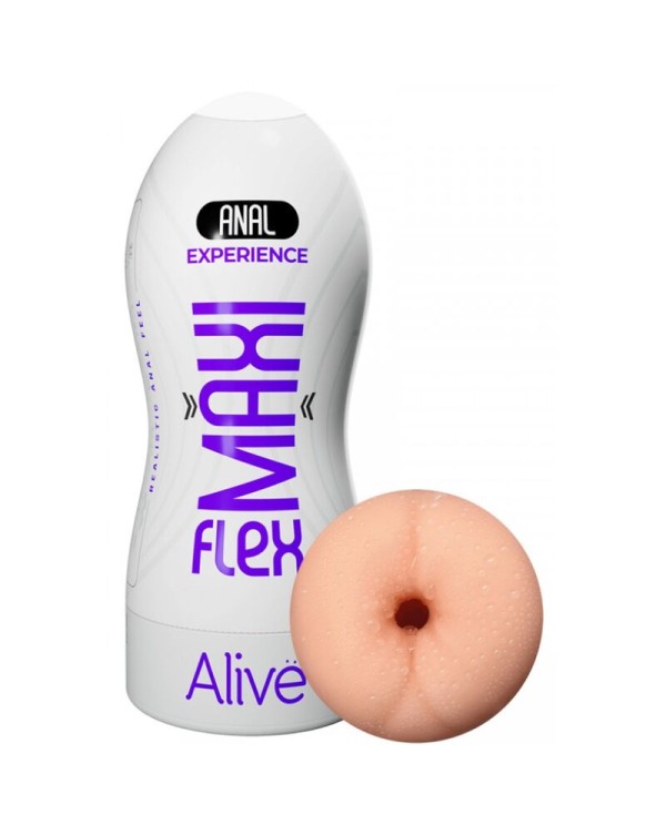 ALIVE MAXI FLEX MASTURBADOR MASCULINO ANO TALLA L