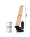 BASECOCK VIBRADOR REALISTICO CONTROL REMOTO NATURAL 21 CM