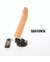 BASECOCK VIBRADOR REALISTICO CONTROL REMOTO NATURAL 21 CM