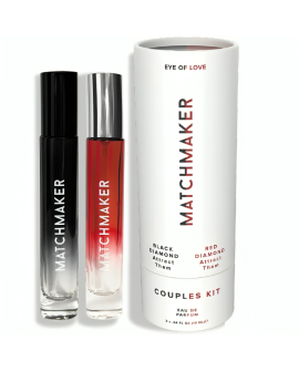 EYE OF LOVE - MATCHMAKER BLACK & RED DIAMOND KIT PAREJAS PERFUME FEROMONAS 10 ML