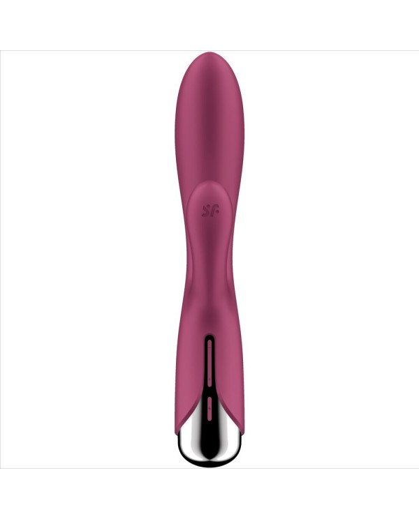 SATISFYER SPINNING RABBIT 1 ESTIMULACION CLITORIS Y PUNTO G ROJO