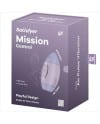 SATISFYER MISSION CONTROL LILA VIBRADOR PEQUENO DE DOBLE IMPULSO