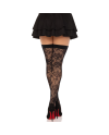 LEG AVENUE MEDIAS RED ROSAS SILVESTRES NEGRO