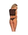 LIVCO CORSETTI FASHION TIMOSAN LC 90631 SUJETADOR PANTY NEGRO