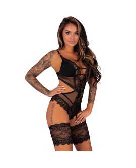 LIVCO CORSETTI FASHION - HAWAIN LC 90665 BODY NEGRO