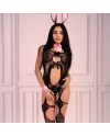 LIVCO CORSETTI FASHION BUNNY GIRL LC 90560 DIADEMA CUELLO PUNOS ROSA TALLA uNICA