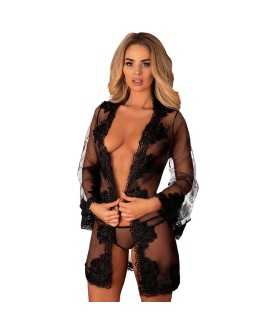 LIVCO CORSETTI FASHION - HERINA LC XG056 BATA + PANTY NEGRO TALLA ÚNICA