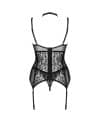 LIVCO CORSETTI FASHION GIELLANDRA FOR THE SENSES COLLECTION CORSET PANTY NEGRO