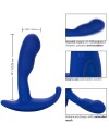 ADMIRAL CURVED ESTIMULADOR VIBRADOR ANAL AZUL