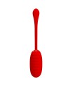 PRETTY LOVE KIRK HUEVO VIBRADOR RECARGABLE ROJO