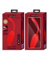 PRETTY LOVE HUEVO VIBRADOR CON TEXTURA MARINA RECARGABLE ROJO