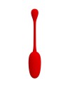 PRETTY LOVE KNUCKER HUEVO VIBRADOR RECARGABLE ROJO