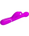 PRETTY LOVE DEJON VIBRADOR RABBIT 3 EN 1 MULTIFUNCIoN VIOLETA