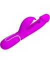 PRETTY LOVE KAMPAS VIBRADOR RABBIT 3 EN 1 MULTIFUNCIoN CON LENGUA VIOLETA