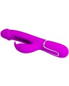 PRETTY LOVE KAMPAS VIBRADOR RABBIT 3 EN 1 MULTIFUNCIoN CON LENGUA VIOLETA