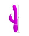 PRETTY LOVE KAMPAS VIBRADOR RABBIT 3 EN 1 MULTIFUNCIoN CON LENGUA VIOLETA