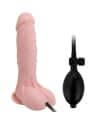 BAILE INFLATABLE DILDO HINCHABLE REALISTICO CON VENTOSA 15 CM