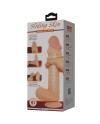 PRETTY LOVE SLIDING SKIN SERIES DILDO REALiSTICO CON VENTOSA PIEL DESLIZANTE 26 CM