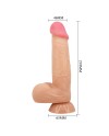 PRETTY LOVE SLIDING SKIN SERIES DILDO REALiSTICO CON VENTOSA PIEL DESLIZANTE 218 CM