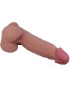 PRETTY LOVE SLIDING SKIN SERIES DILDO REALiSTICO CON VENTOSA PIEL DESLIZANTE MORENO 218 CM