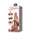 PRETTY LOVE SLIDING SKIN SERIES DILDO REALiSTICO CON VENTOSA PIEL DESLIZANTE MORENO 206 CM