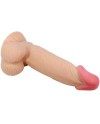 PRETTY LOVE SLIDING SKIN SERIES DILDO REALiSTICO CON VENTOSA PIEL DESLIZANTE 194 CM