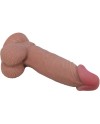 PRETTY LOVE SLIDING SKIN SERIES DILDO REALiSTICO CON VENTOSA PIEL DESLIZANTE MORENO 194 CM